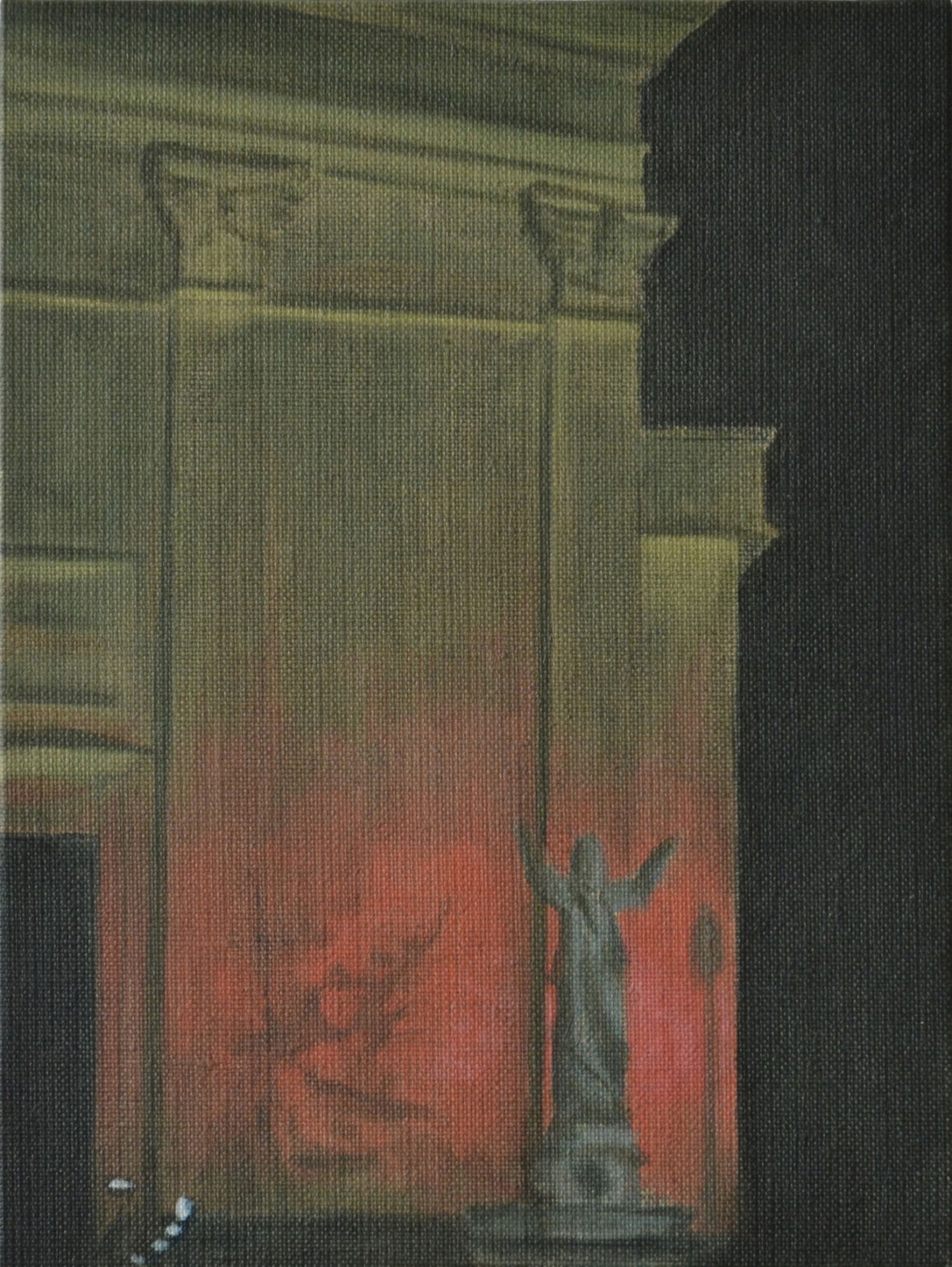 24x18 cm, Öl auf Malplatte, September 2015