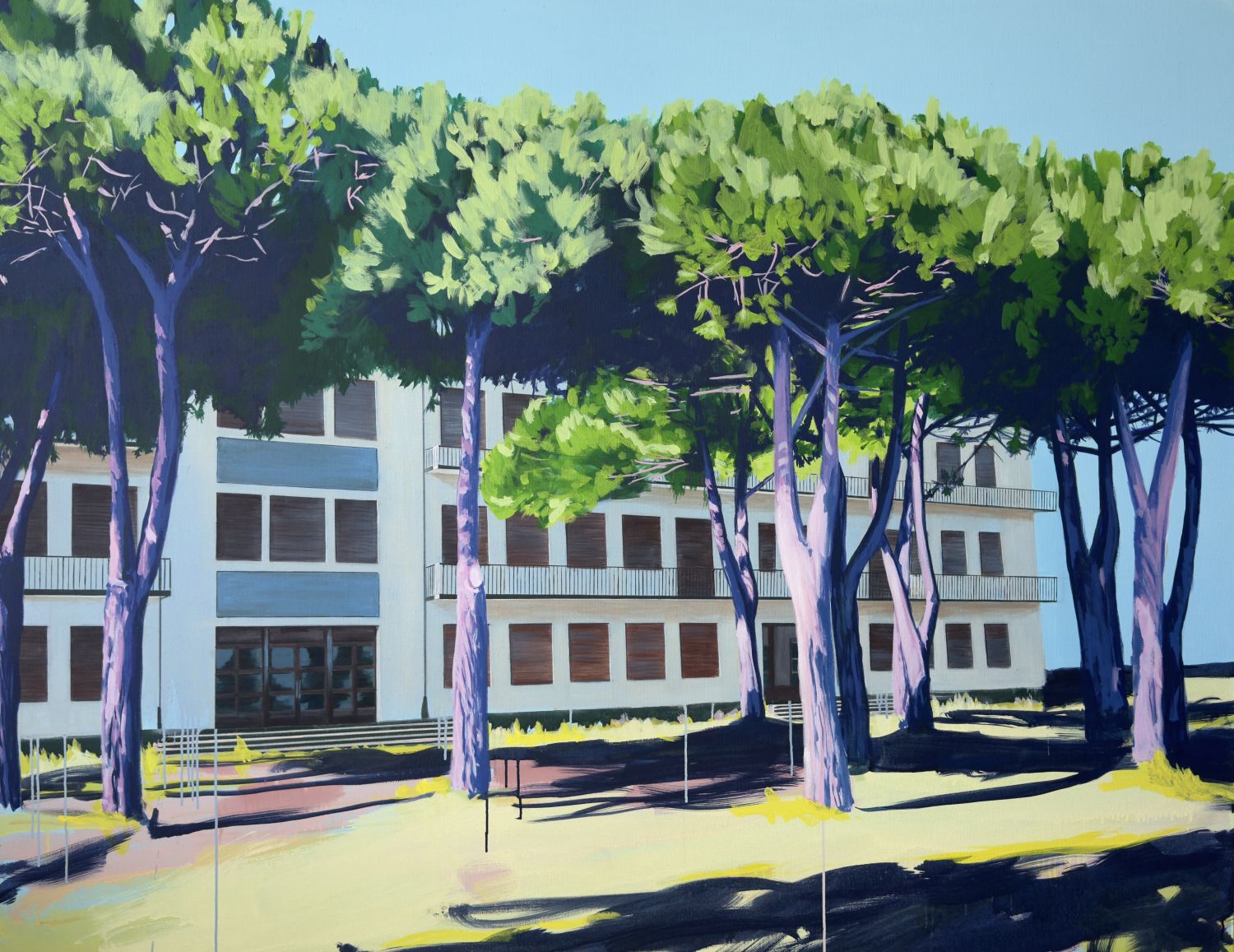 140x180 cm, Acryl auf Leinwand, April 2024