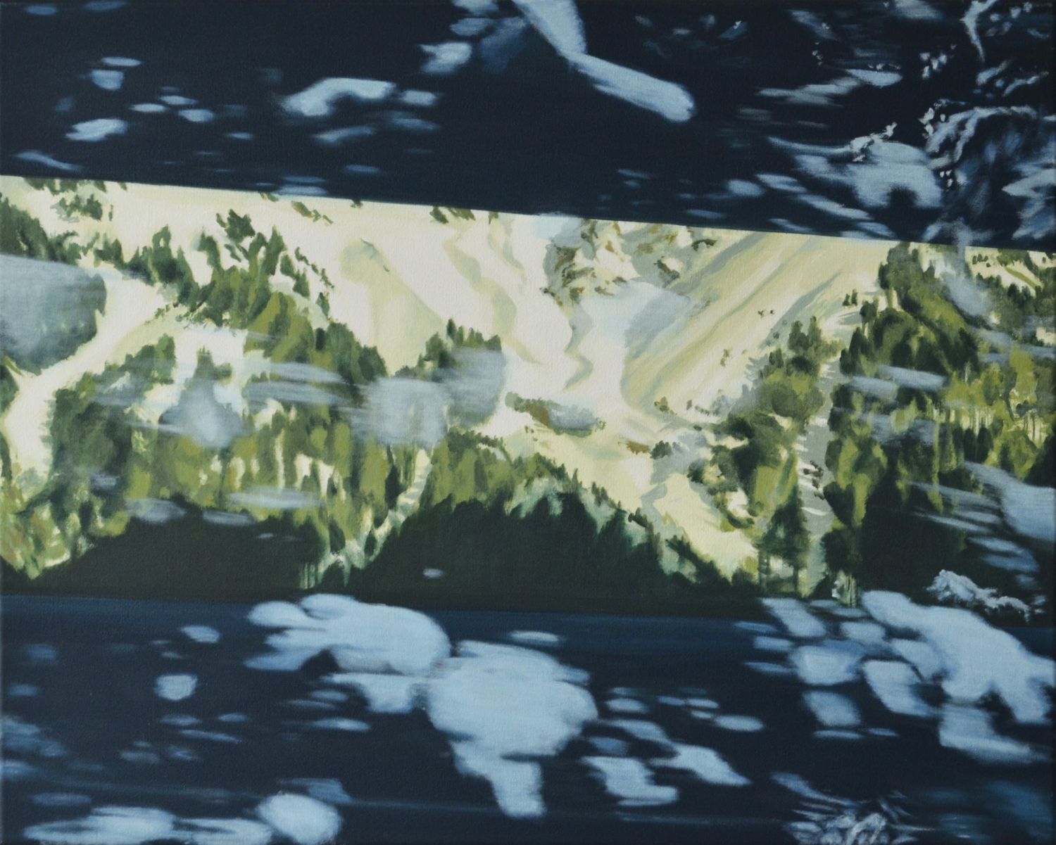 40x50 cm, Öl auf Leinwand, Dezember 2014