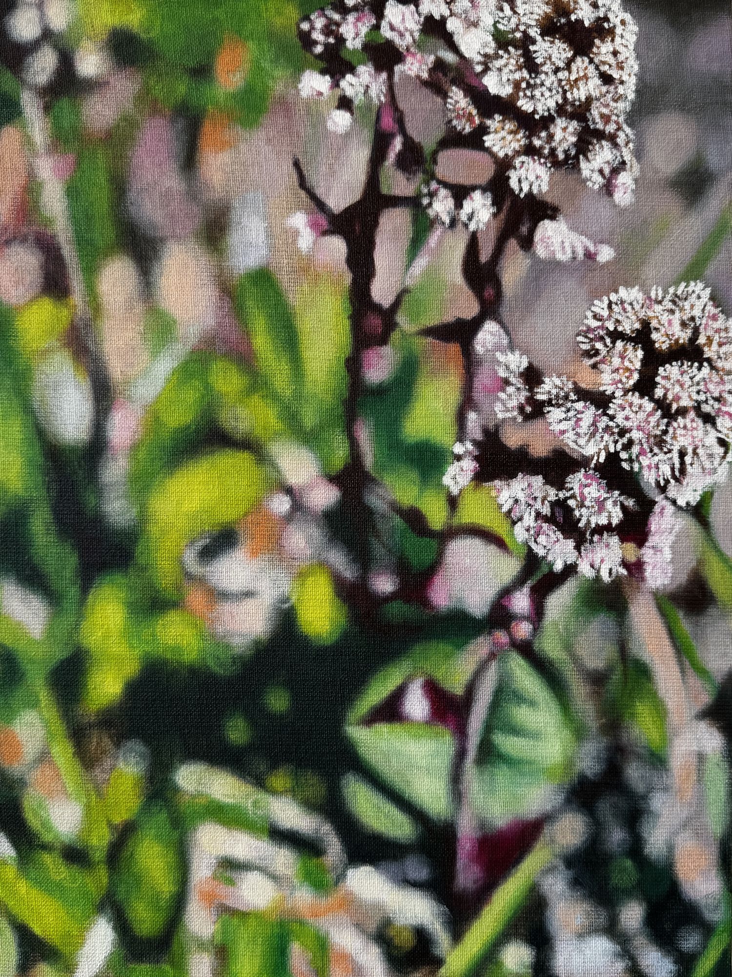 40x30 cm, Öl auf Malplatte, Januar 2025