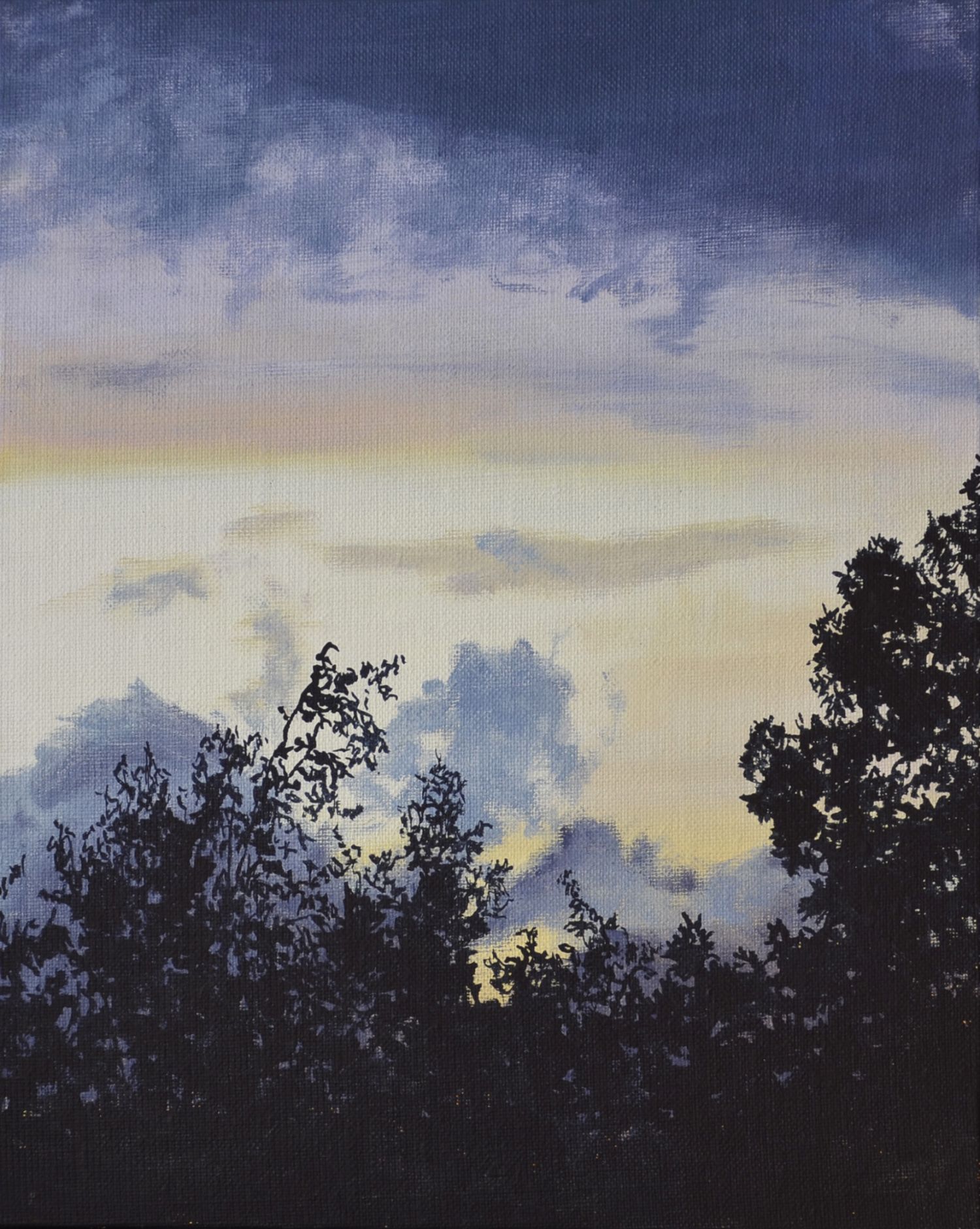 30x24 cm, Öl auf Malplatte, Oktober 2019