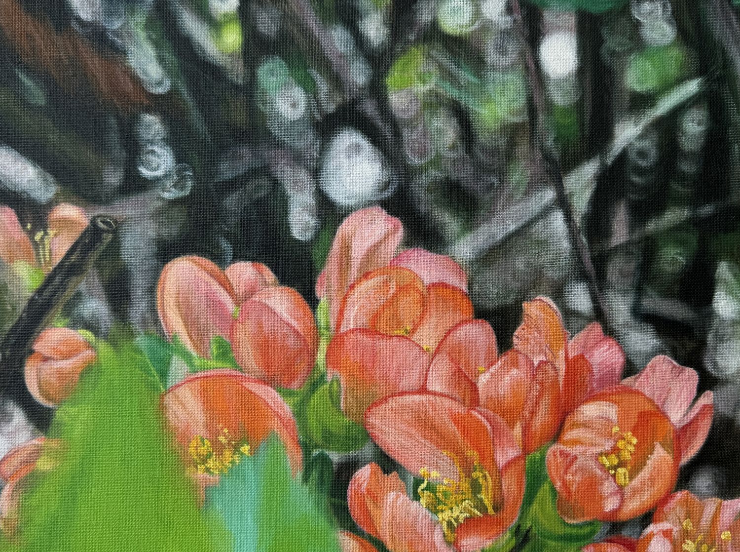 30x40 cm, Öl auf Malplatte, Juli 2024