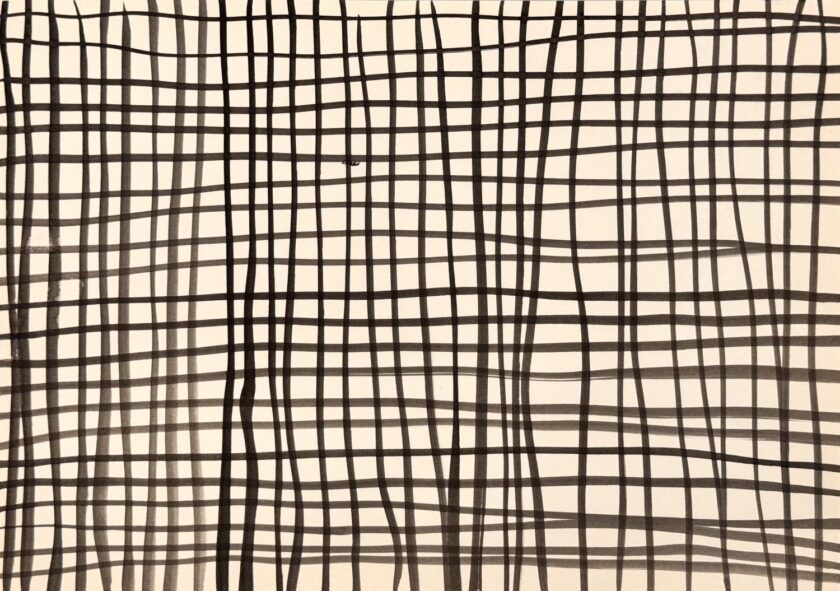 21x29.7 cm, Acryl und Tusche auf Papier, Oktober 1995