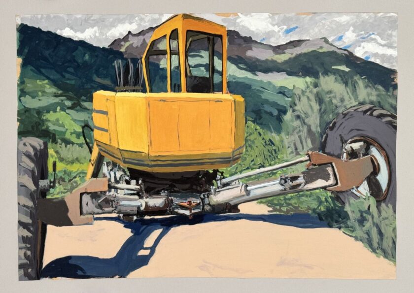 42x59 cm, Gouache auf Papier, 1994