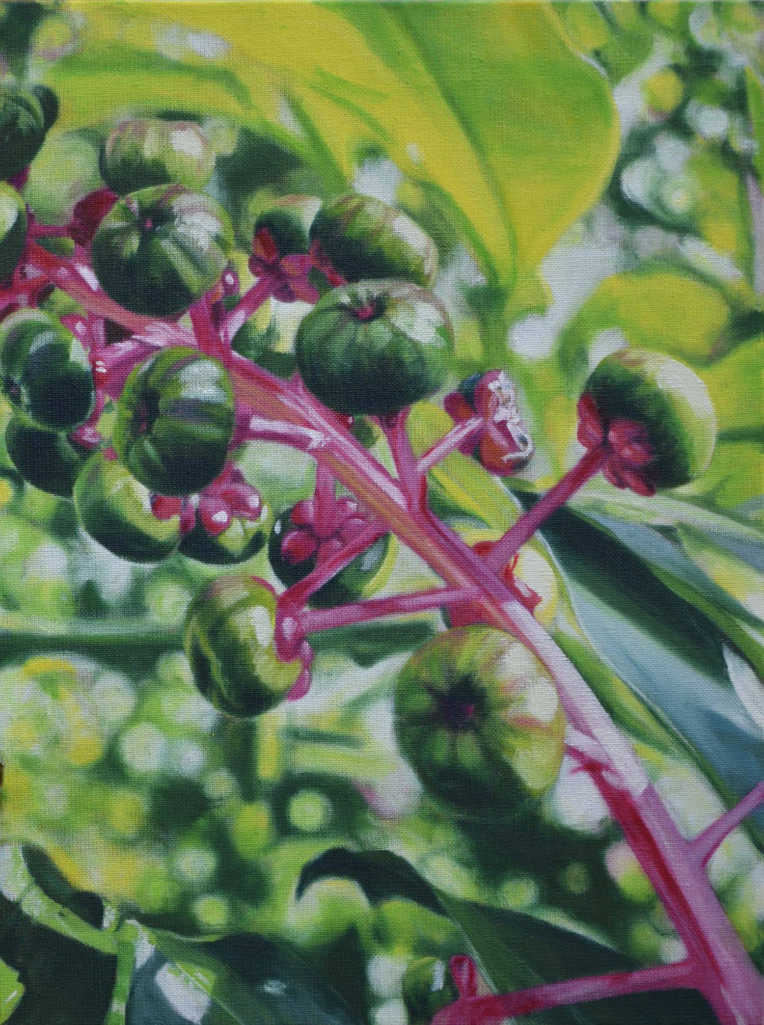 40x30 cm, Öl auf Malplatte, Juli 2023