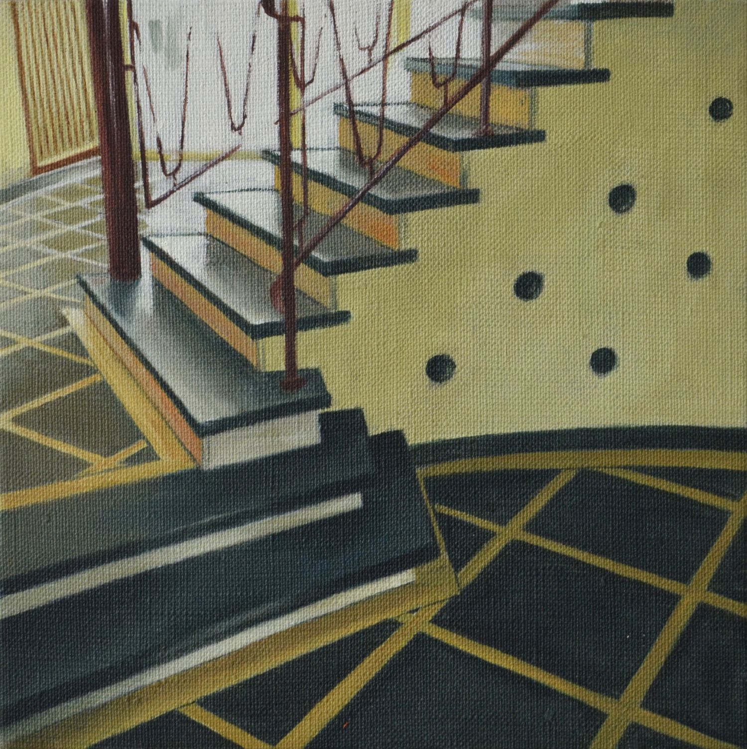 20x20 cm, Öl auf Malplatte, September 2015