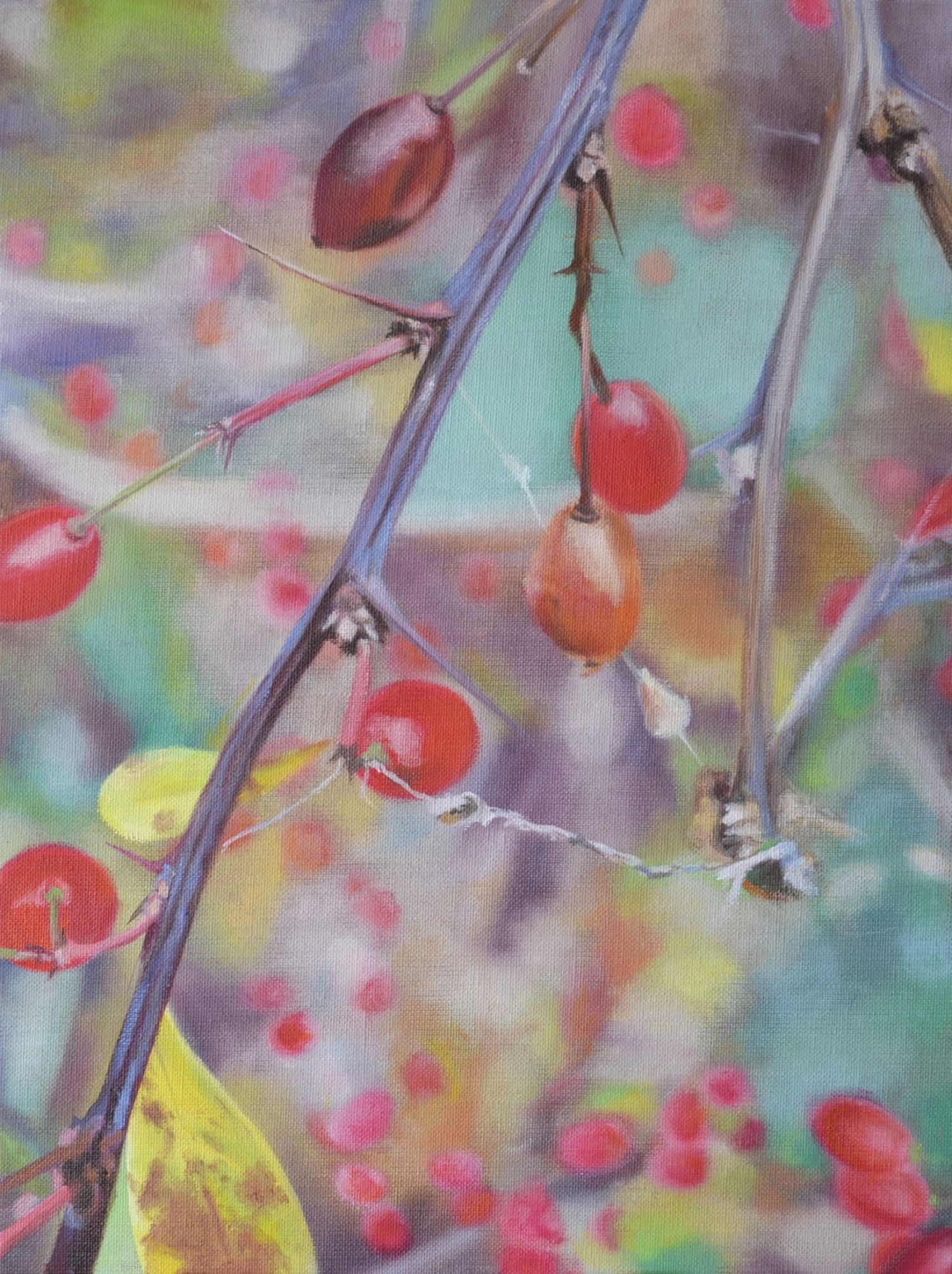 40x30 cm, Öl auf Malplatte, April 2020