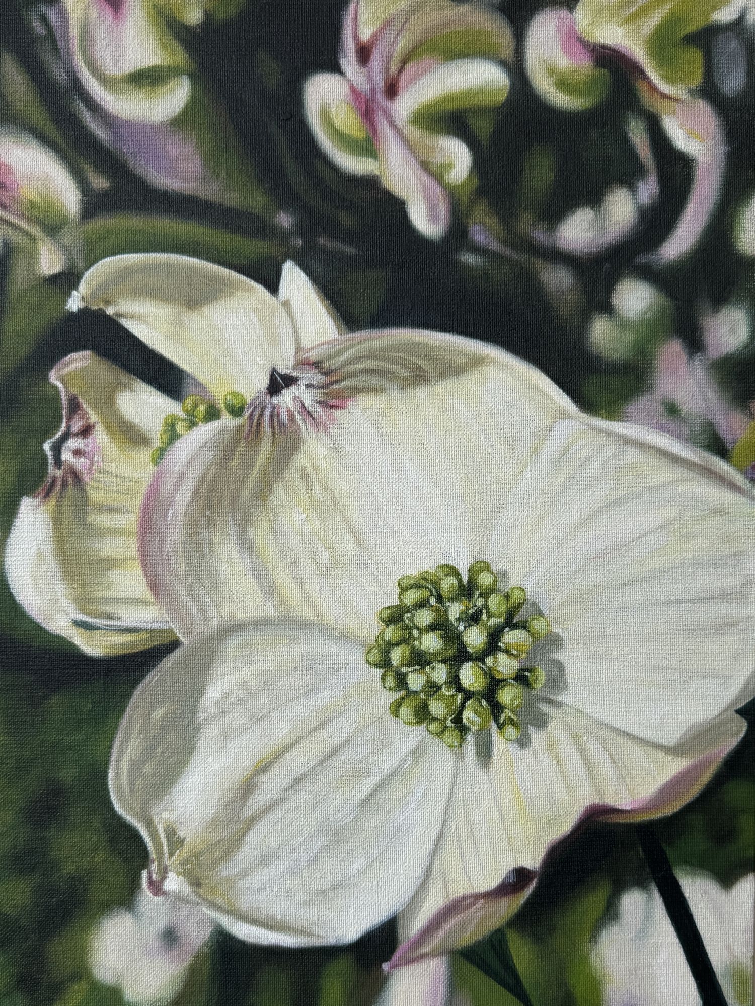 40x30 cm, Öl auf Malplatte, Juli 2024