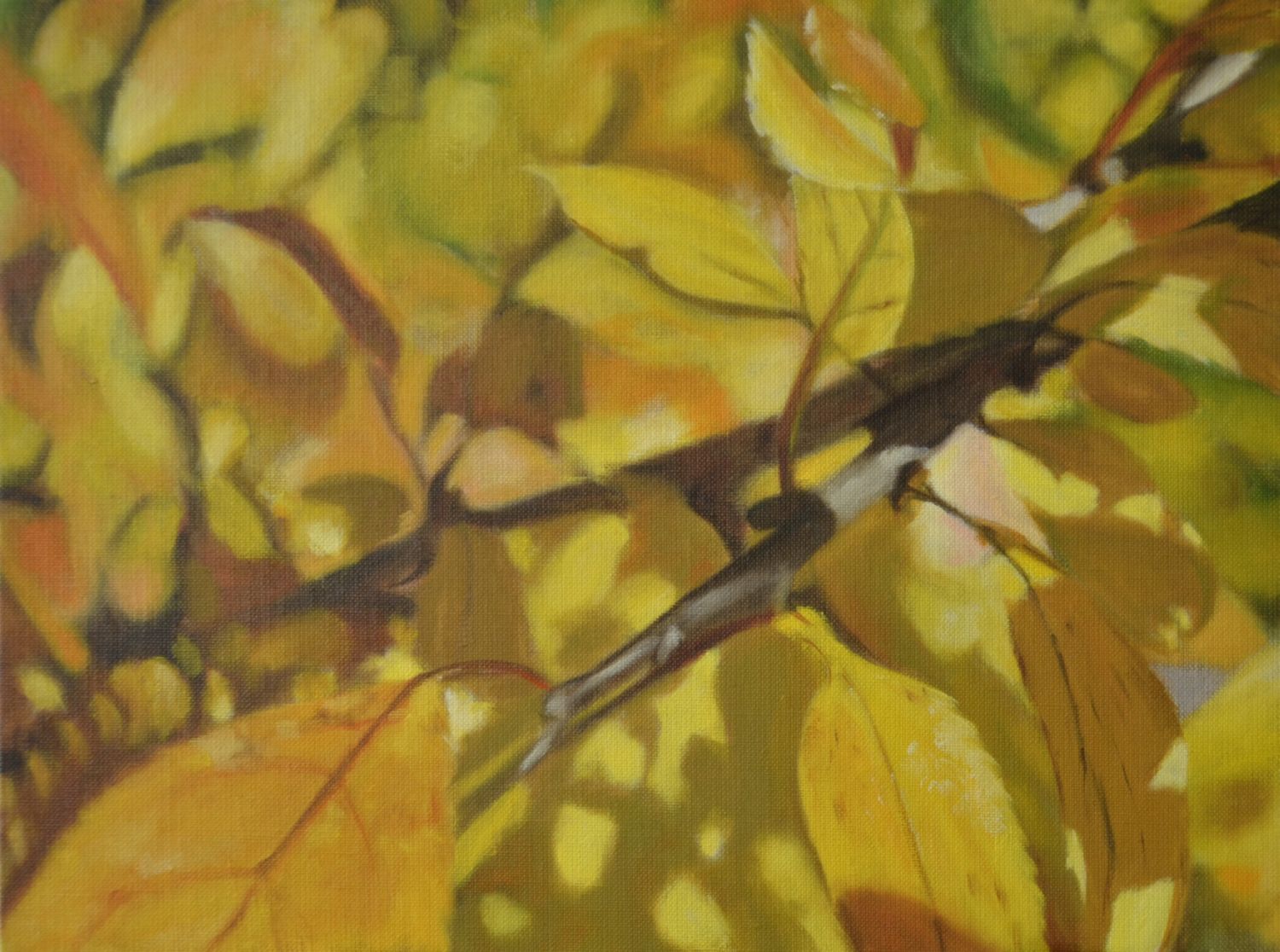 30x40 cm, Öl auf Malplatte, Februar 2021