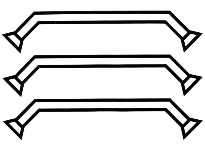 90.5x128 cm, Papier-Kopien, 1997/98